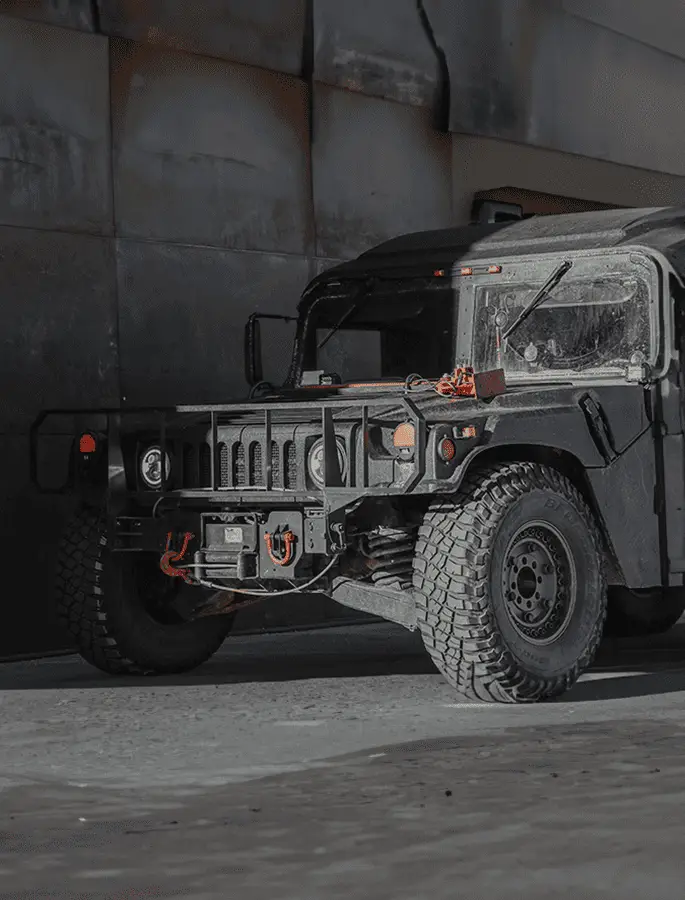 frontarmy Hummer front driver quarter small