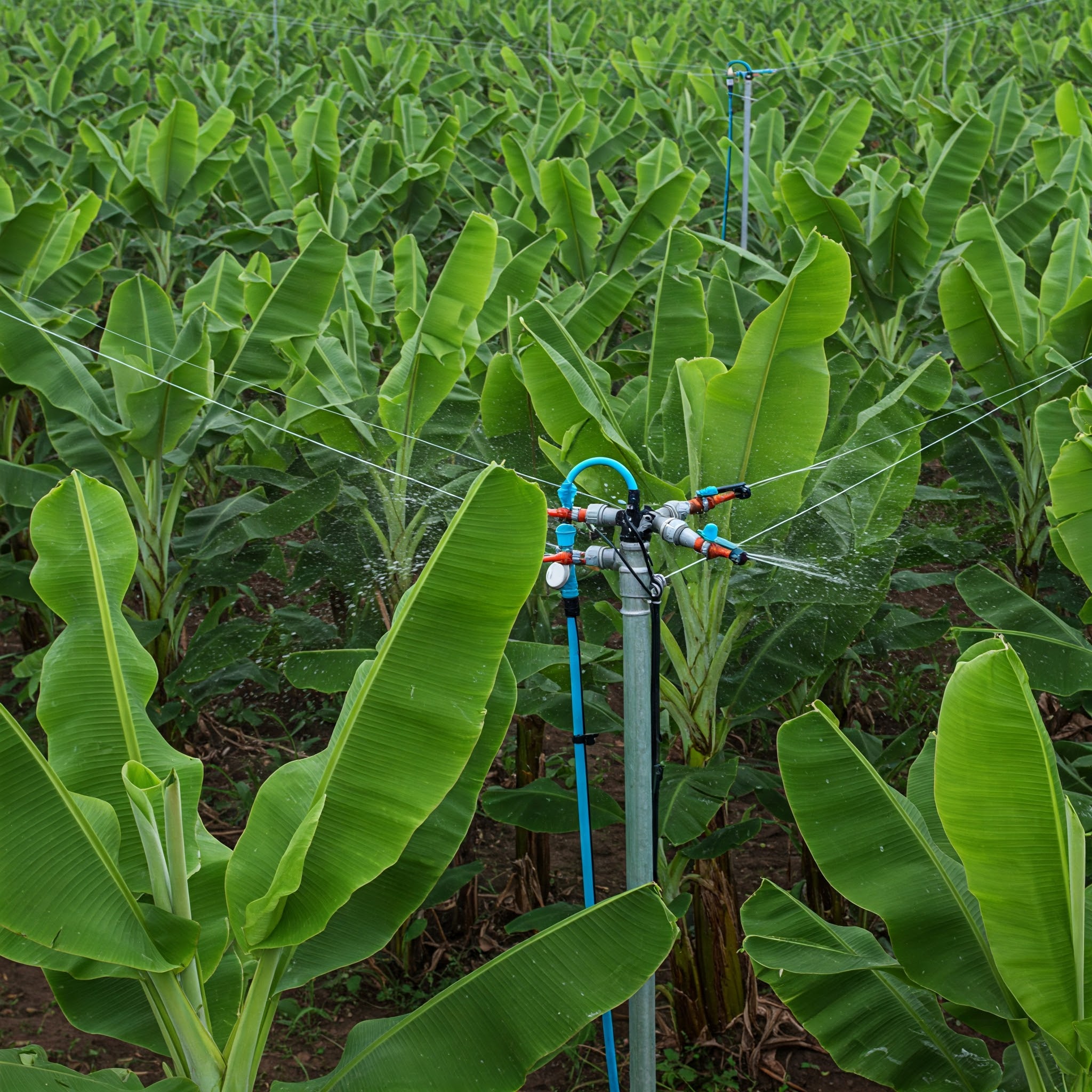 CASE STUDIES 13 ecoh2o watering bananas